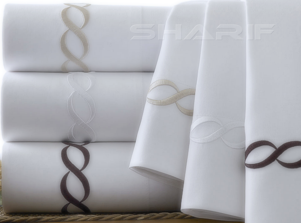 Embroidered 300 TC Bed Sheets